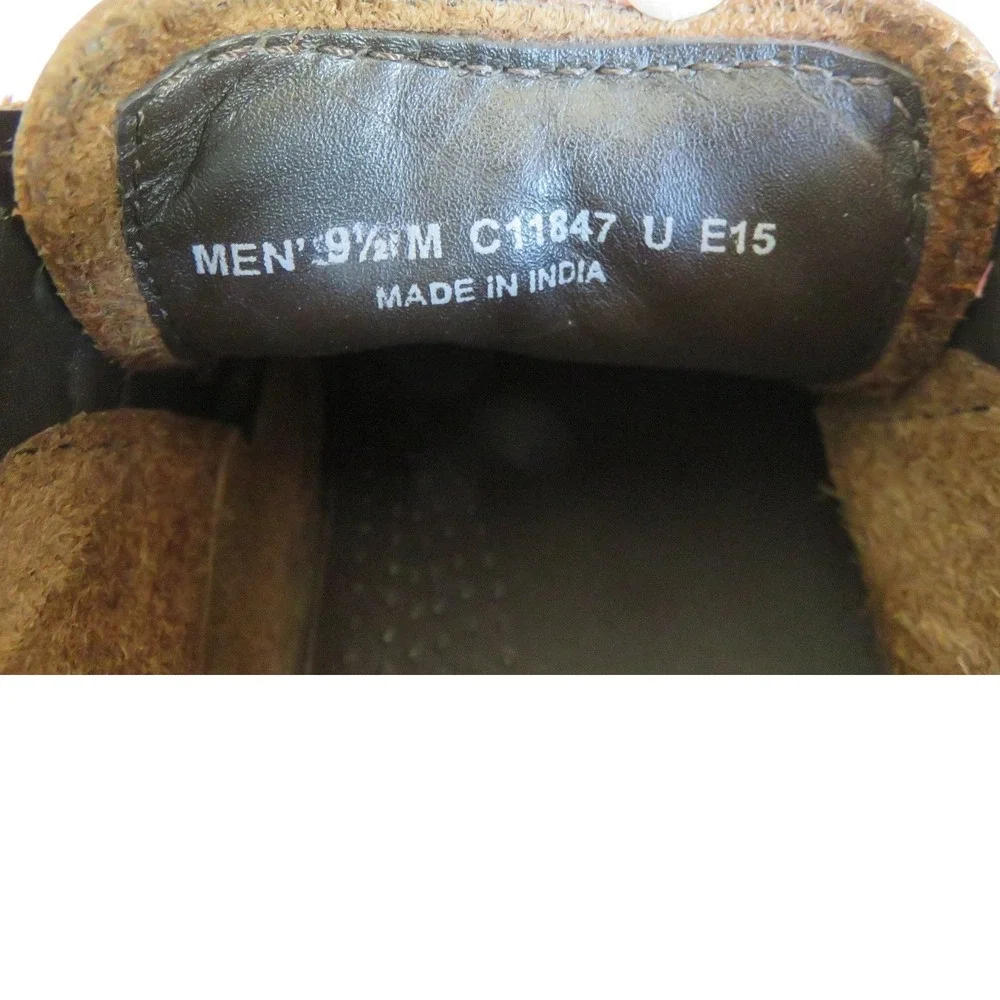 Cole Haan Mens Charles Brown‎ Leather Chukka Boots C11847 Size 9.5 M